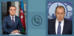 Foreign ministers of Azerbaijan and Russia hold phone talk