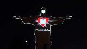 Christ the Redeemer in a mask  - VIDEO