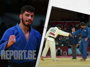 Tato Grigalashvili's first victory at the Olympics