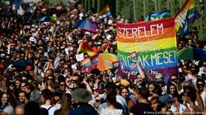В Венгрии прошел марш в поддержку прав ЛГБТ