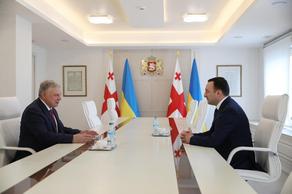Georgian PM Gharibashvili meets Ukrainian Defense Minister