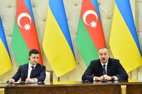 Aliyev and Zelensky made statements to Media
