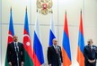 Лидеры России, Азербайджана и Армении выступили с совместным заявлением