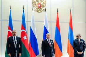 რუსეთის, აზერბაიჯანისა და სომხეთის ლიდერები ერთობლივ განცხადებას ავრცელებენ