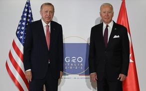 Meeting between Biden, Erdogan at G20 summit starts