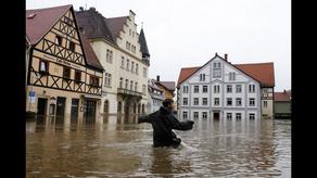 Poland flooded due to severe weather