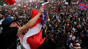Million people joined the protest in Chile