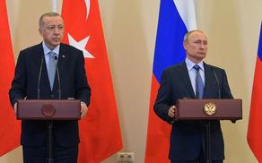 Turkey's Erdogan, Russia's Putin discuss Nagorno-Karabakh issue on phone