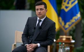 Ukrainian President arrives in Donbas