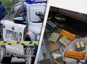 Hidden psychotropic drugs found in one of the pharmacies in Tbilisi