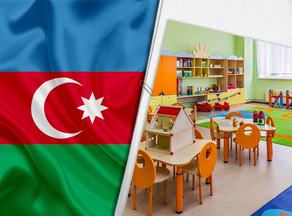 Part of kindergartens in Azerbaijan resume work
