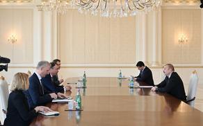 Ilham Aliyev meets Toivo Klaar