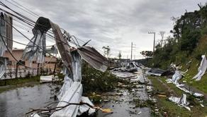 ქარიშხალმა ბრაზილიაში ნახევარი მილიონი მოსახლე დააზარალა - VIDEO