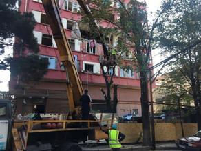 Rehabilitation works of building damaged in explosion to be launched