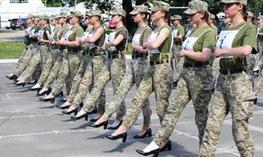 В Украине женщины-военнослужащие выйдут на парад на высоких каблуках