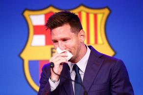 Месси расплакался на прощальной пресс-конференции в Барселоне - ВИДЕО