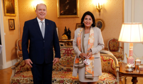 Президент пригласила принца Монако в Грузию
