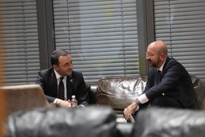PM Gharibashvili meets Charles Michel