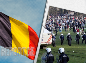 ბელგიაში ყალბ ფესტივალზე პოლიციასა და მონაწილეებს შორის დაპირისპირება მოხდა
