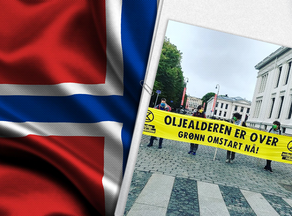 ნორვეგიაში 40 ეკოაქტივისტი დააკავეს - PHOTO - VIDEO