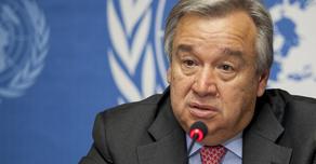 Antonio Guterres: thousands of people killed, children freezing
