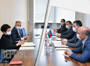 Tea Tsulukiani meets Ambassador of Azerbaijan
