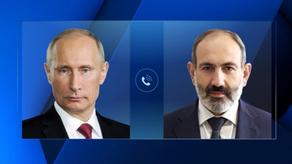Putin and Pashinyan discuss situation in Nagorno-Karabakh