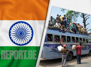 ინდოეთში ავტობუსის ავარიას 13 ადამიანი ემსხვერპლა