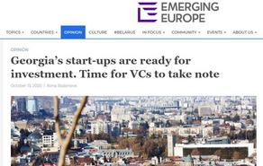 Emerging Europe: ქართული სტარტაპები მზად არიან ინვესტიციებისთვის