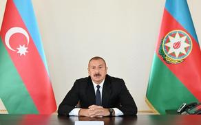 Aliyev says Armenia creates enemy out of Azerbaijan