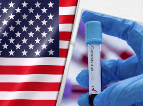 В США за сутки выявлено 55 054 случая коронавируса