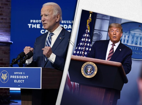 Donald Trump says Joe Biden is 'fake president’