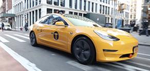 American taxis to drive Tesla
