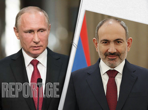 Путин и Пашинян обсудили ситуацию на армяно-азербайджанской границе