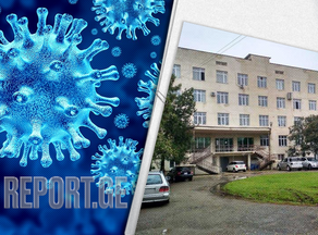 В Кутаиси инфицированный пациент выпрыгнул с четвертого этажа клиники