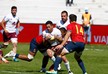 Georgia rugby team defeats Spain 25:19