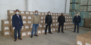 Humanitarian aid brought to Marneuli with initiative of President of Azerbaijan