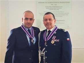 В Польше наградили атташе полиции Грузии