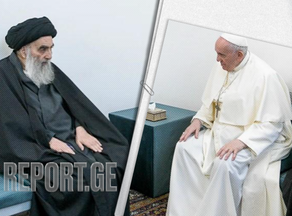 Pope Francis meets Iraq’s Shia leader
