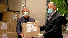 Посол Азербайджана передал Кахети 200 продовольственных пакетов