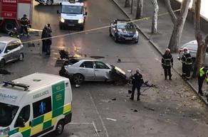 Один погибший и двое раненых - авария в Тбилиси - ФОТО