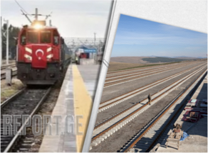 Railway traffic scheme in  South Caucasus