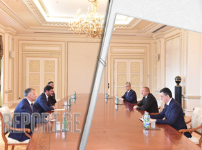 Mayor of Tbilisi meets President of Azerbaijan