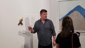 A $150 000 banana eaten by the Georgian performance artist