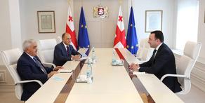 Гарибашвили встретился с президентом компании SOCAR