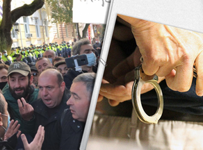 На митинге у Дома правительства Аджарии задержаны 2 человека
