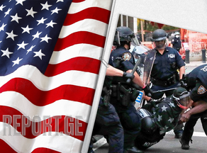 ნიუ-იორკში პოლიციასთან შეტაკებები და მასობრივი დაკავებები მიმდინარეობს