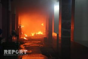 Пожар в Баку - пострадали 11 человек