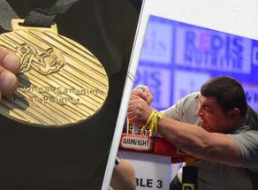 Тенго Газделиани стал чемпионом мира по пара-армрестлингу