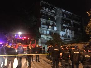 В результате взрыва на улице Тевдоре Мгвдели пострадал один человек - ФОТО